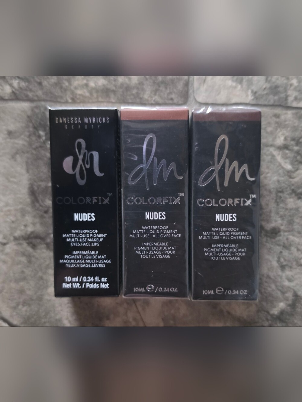 Danessa Myricks ColorFix Nudes Waterproof Matte Liquid Pigment - Nude 2,9 & 11